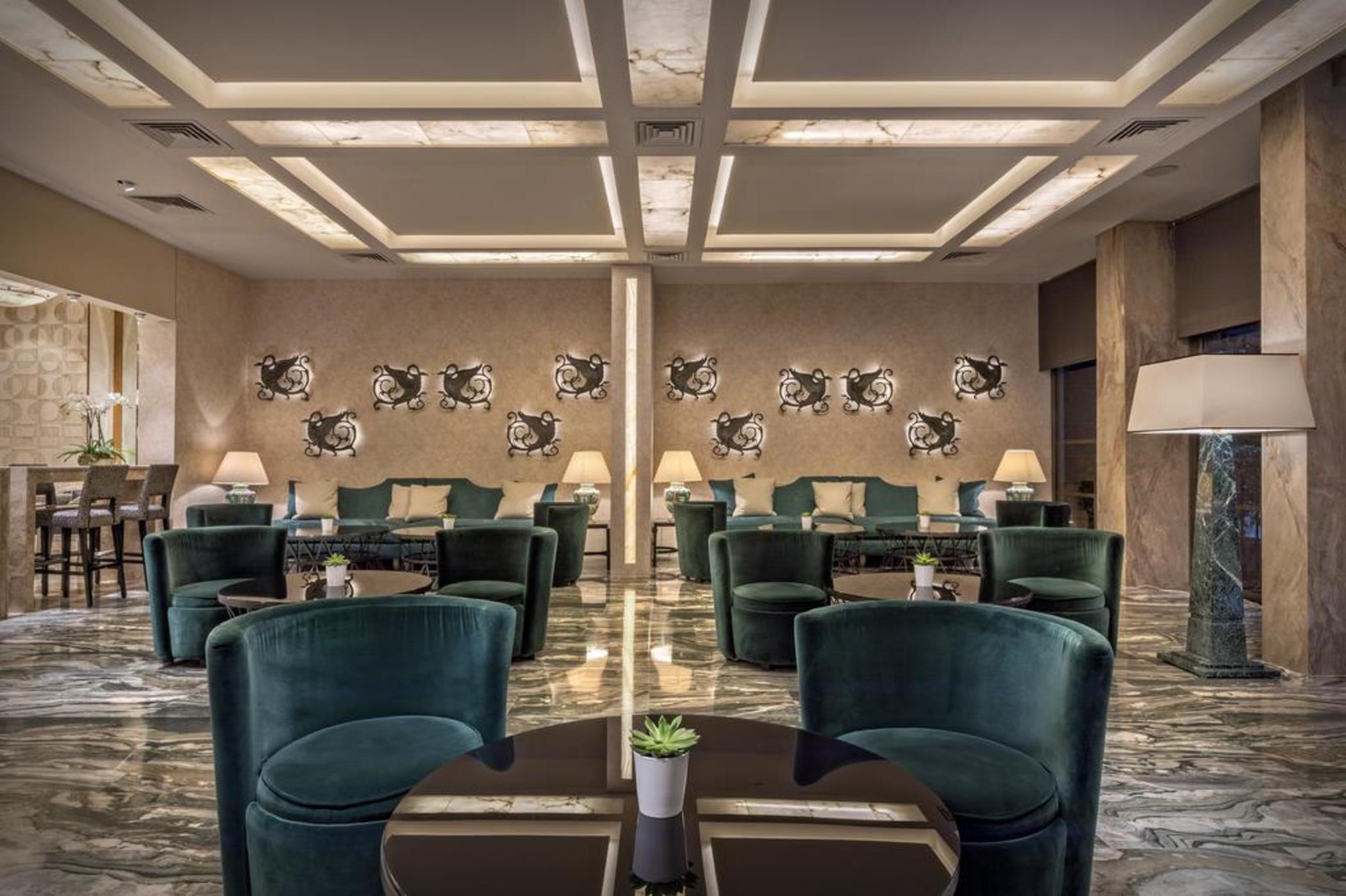Divani Palace Acropolis Athena Bagian luar foto The lobby of the hotel